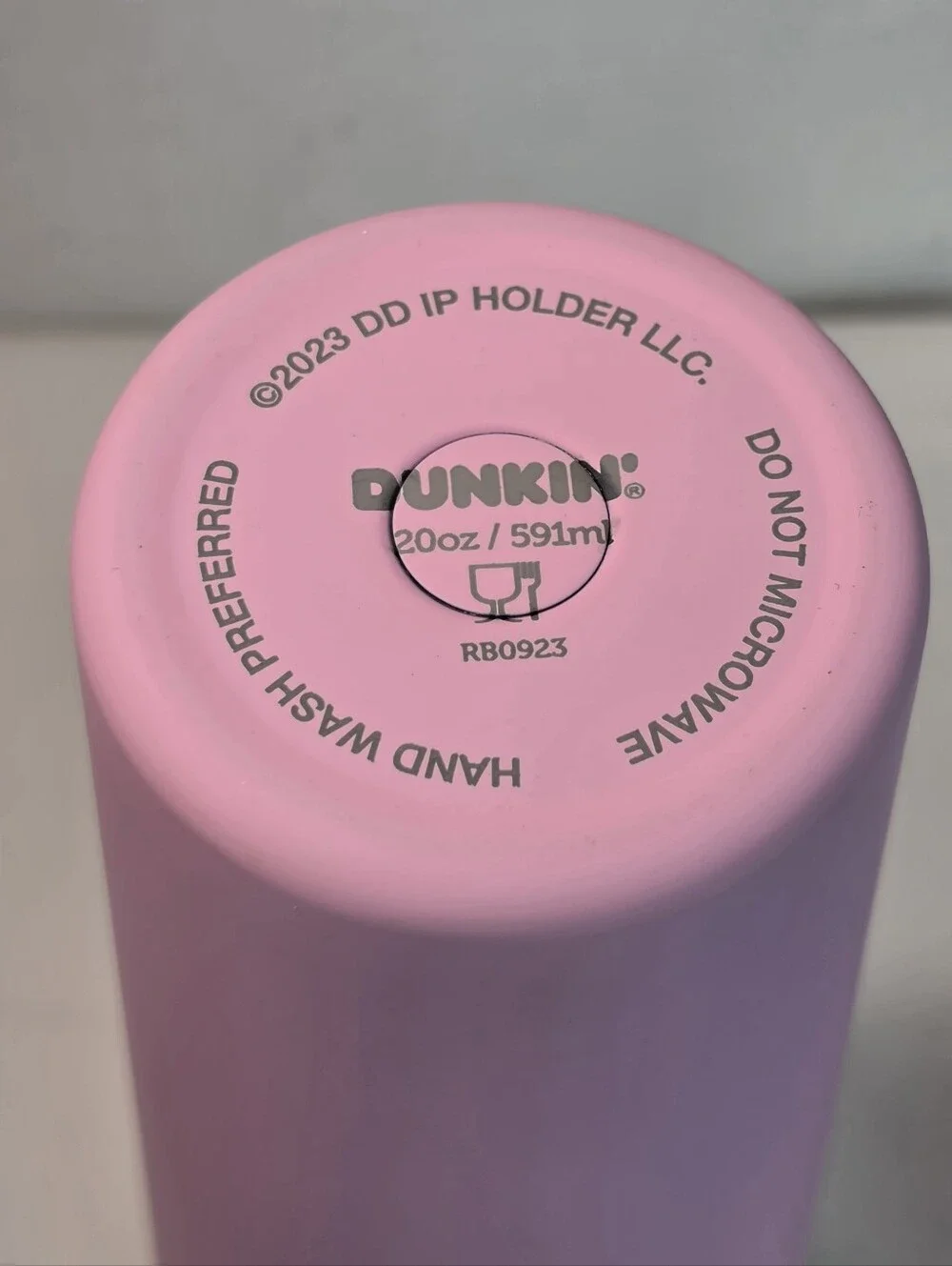 Limited-edition Summer 2023 Dunkin' Donuts Stainless Insulated Travel Tumbler.